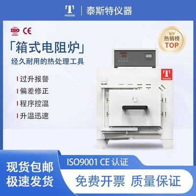 泰斯特箱式电阻炉SX-2.5-10D淬火热处理炉高温箱式电阻炉实验电炉
