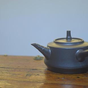 手工台湾陶壶侧把玉书煨功夫煮水粗陶砂铫电陶炉炭炉烧水壶陶瓷煮