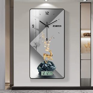个性 钟表挂钟客厅挂墙上时尚 创意时钟挂表简约家用静音电子石英钟