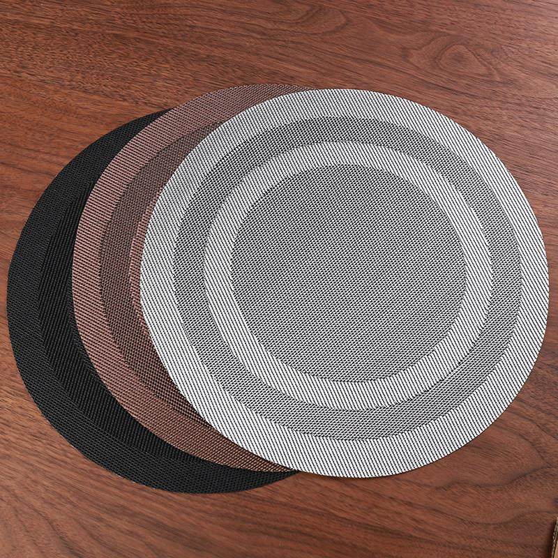 圆形餐垫圆桌中式餐桌垫防滑装饰餐具垫酒店盘垫隔热垫美式西餐垫,居家布艺,餐垫,淘宝优惠券,粉丝福利购,淘宝优惠卷