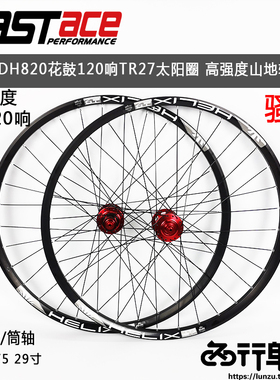 法斯特DH820花鼓自编山地自行车轮组120响TR27太阳圈26 27.5 29寸