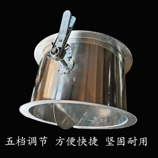 风量调节阀手动调节风阀止风阀开关风门调风阀镀锌防火阀手柄管道