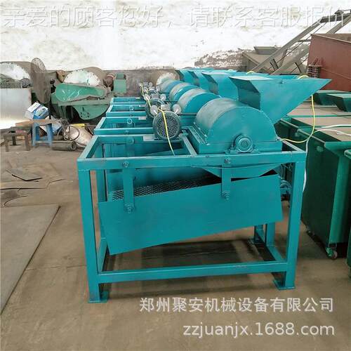 新型 全自动干两用剥壳壳机油茶果茶籽破湿壳机脱 时产80AXJ0公斤