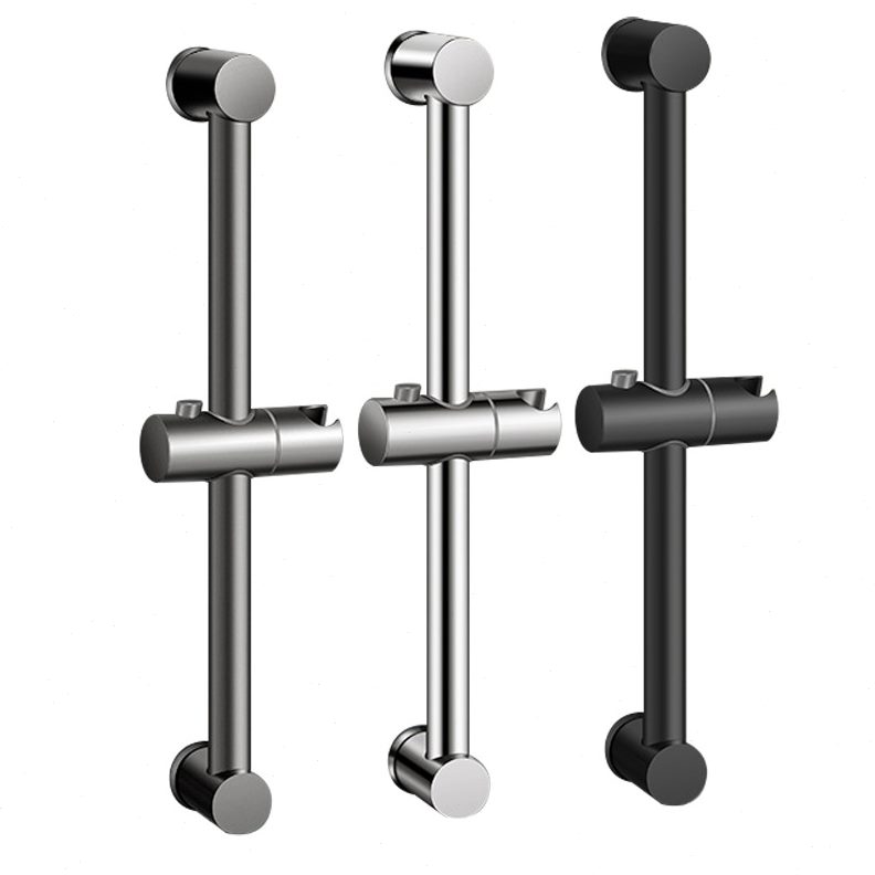 免打孔花洒支架升降杆免拆管固定座卡扣滑套中叉洗澡喷头固定夹子