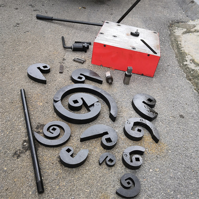 多功能手摇弯花机家用铁艺大门折弯机S型C型P型弯花器鸿聚牌