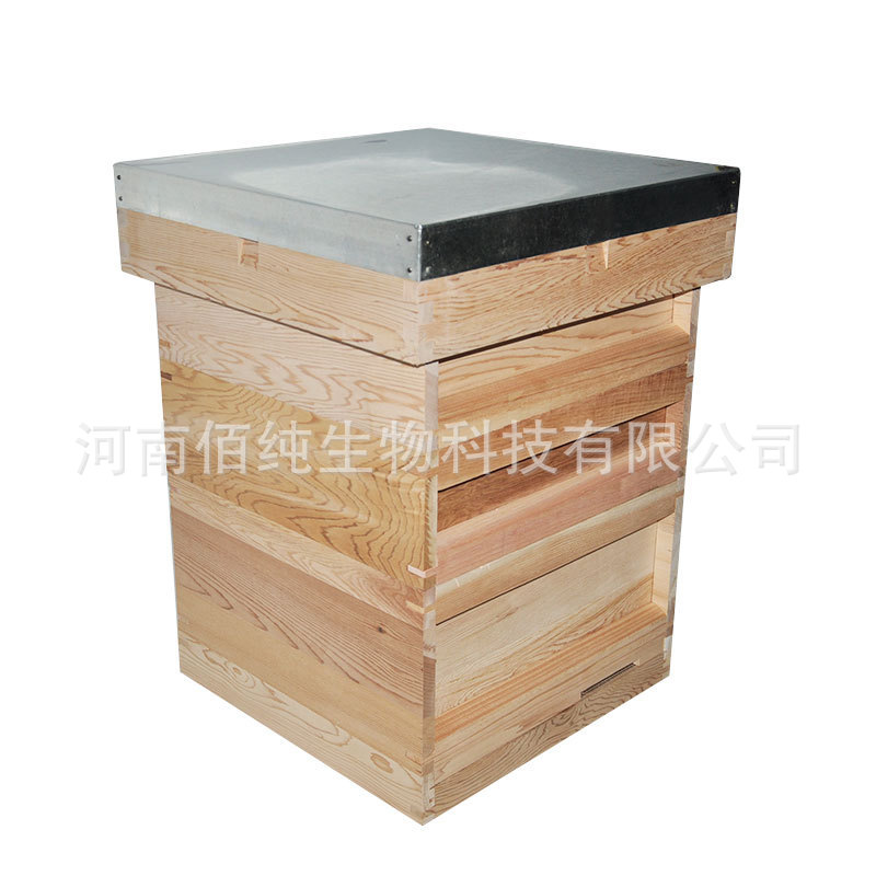 养蜂工具 十框杉木英式双层蜂箱 英式蜂箱批发蜂箱