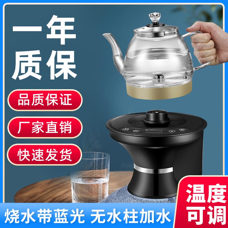 电动桶装水抽水器电动上水电热烧水壶快速加热饮水机