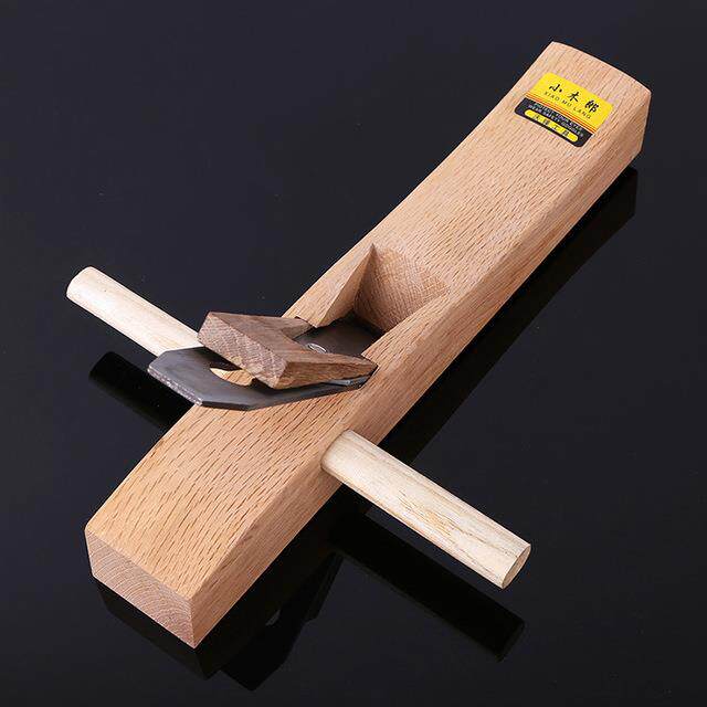 柞木木工刨子180-400mm长度 镶铜口手工刨子带刨刀 手推刨 刨子