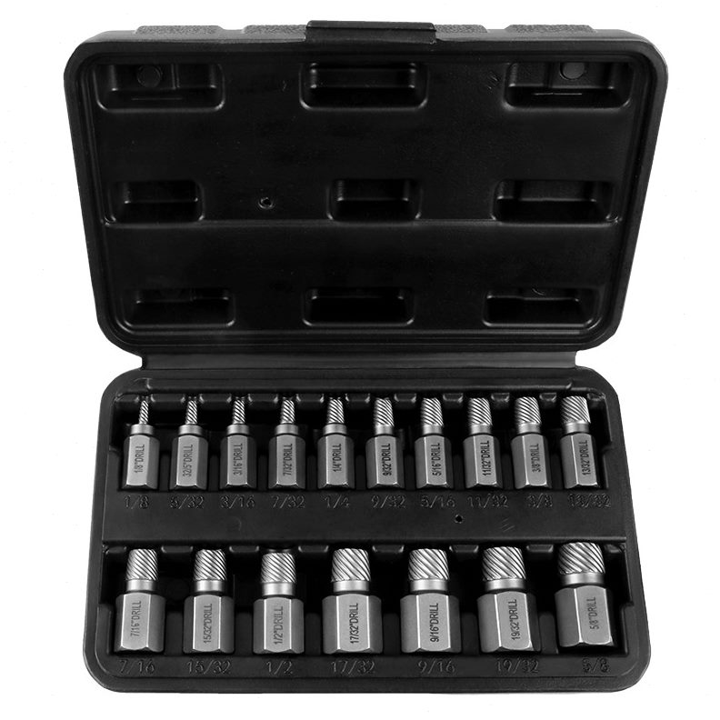 内六角螺丝取丝器断头滑丝滑牙螺母破损生锈螺栓帽取出器工具拆除