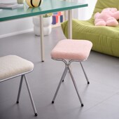餐椅北欧简约家用梳妆凳轻奢奶油风化妆凳小户型可收纳卧室休闲凳