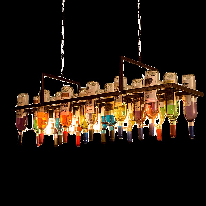 吧台收银台清酒吧酒馆火锅店前台创意个性艺术复古工业风loft吊灯