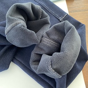 一条过冬双层加绒牛仔裤 不褪色更安心 男童秋冬加厚长裤