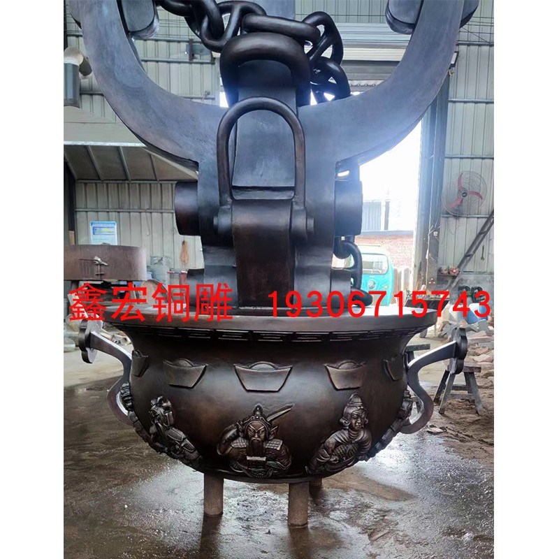 大型铸仿铜船锚景观雕塑加勒比海盗码头景区创意网红拍照落地摆件