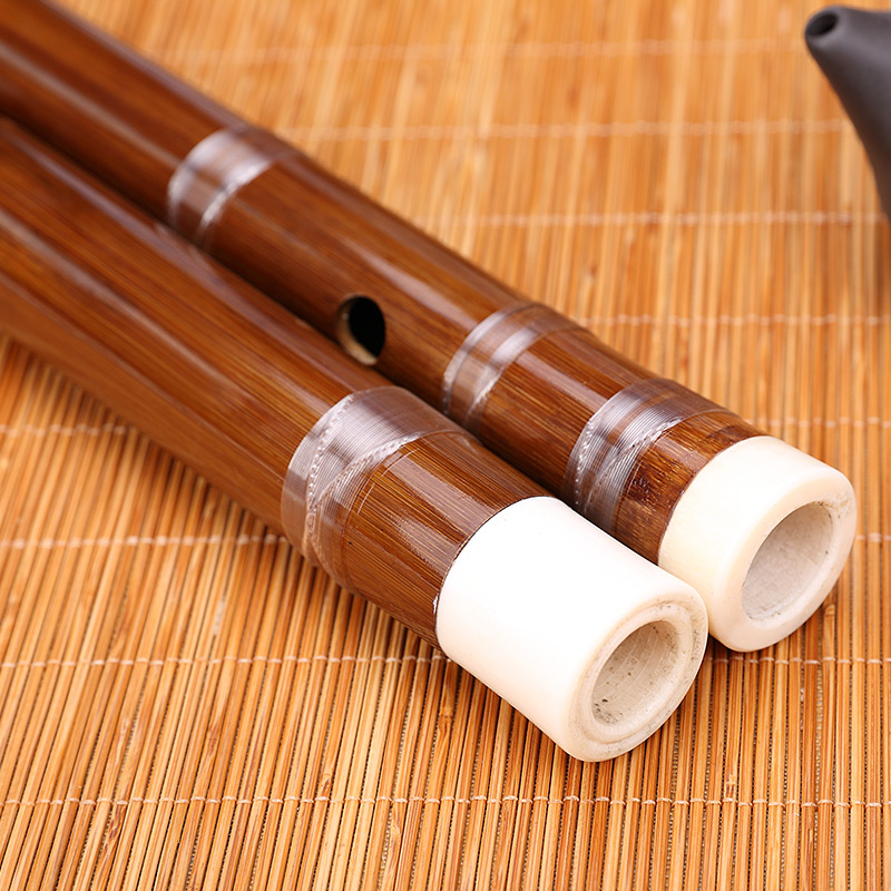 鸣声丁小明 9年老料精制高档专业单插舞台演奏苦竹笛子民族乐器