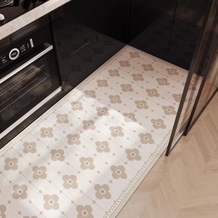 厨房地垫防油防水大尺寸专用吸水满铺可擦剪裁免清洗皮革地毯脚垫