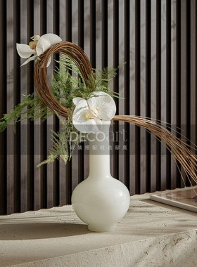 邸高公司入户玄关造景设计师软装布置新中式茶几托盘摆件套装组合