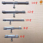 横插 落地插 推荐 304不锈钢肥仔插销门拴木门防盗插实心可挂锁明装