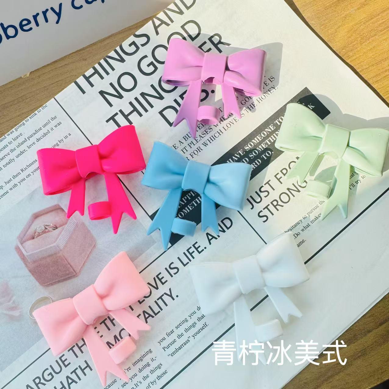 Stanley水杯通用少女心蝴蝶结造型硅胶防摔防滑防磨损杯底保护套