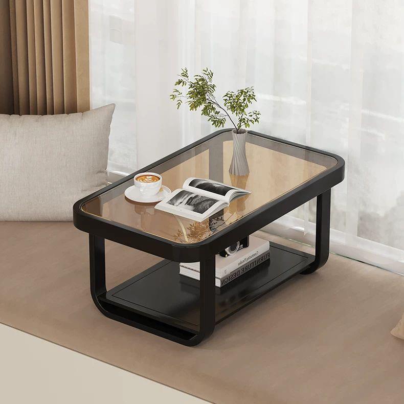 欧式玻璃飘窗台小桌子茶几榻榻米方角几卧室坐地矮桌简约现代炕几