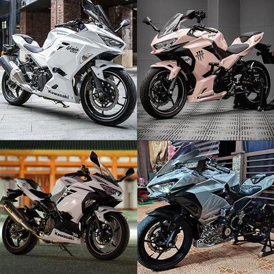 川崎忍者400外壳 Ninja400 19-23款 全车外壳 车壳改色 版花定制