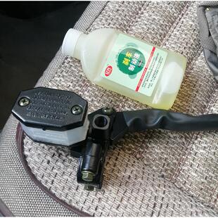 摩托车沐风轻骑GN125大阳太子150刹车上泵碟刹泵右边刹车手柄总成