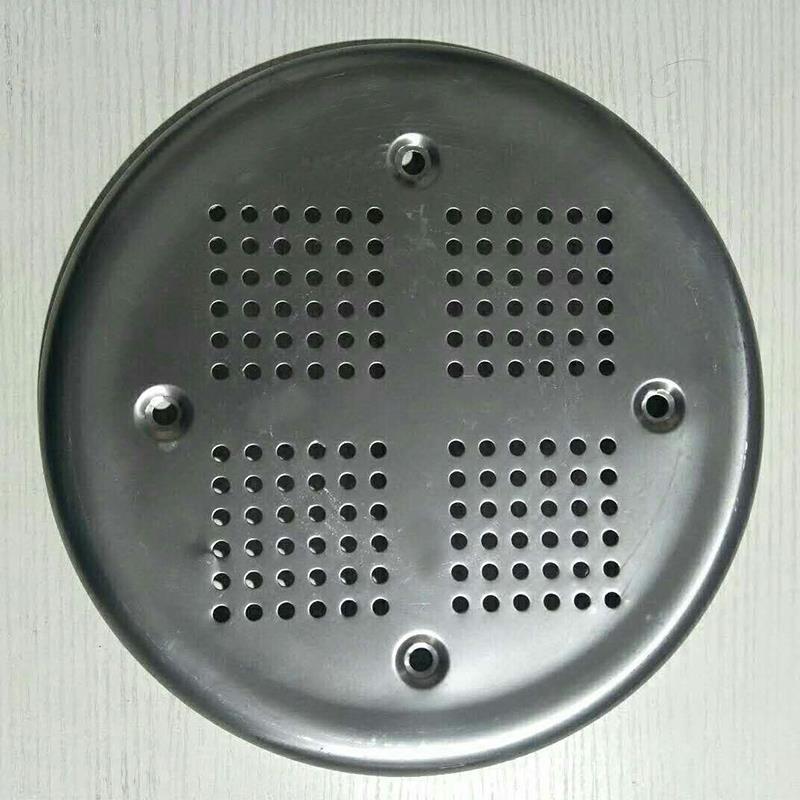 凳子面板，座位表面，玻璃纤维塑料椅子配件，八孔不锈钢铁凳子表