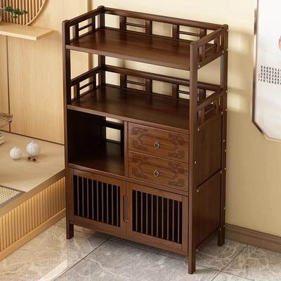 茶几客厅家用小户型茶台茶桌沙发小型摆件博古架竹制中式边几角几