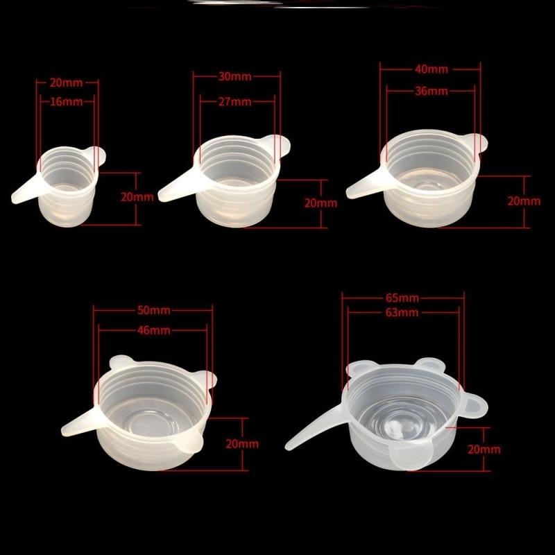 玻璃瓶矽胶保鲜盖玻璃罐食品茶杯套装多功能空瓶杯盖保温桶真空酒