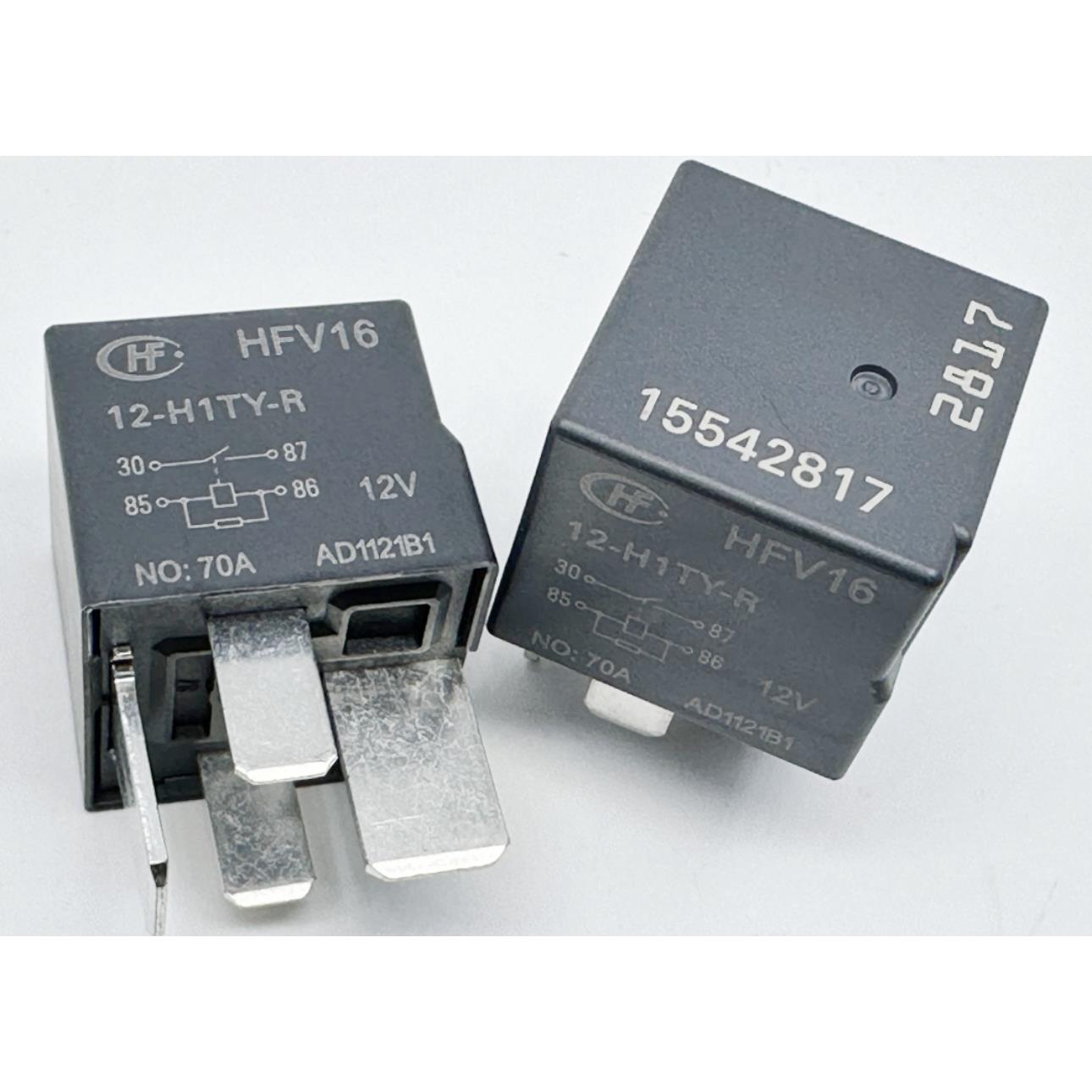 原厂 合力叉车继电器12V/70A叉车控制盒预热/启动12V继电器 4插