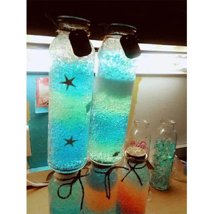 创意DIY星空彩虹星云瓶夜光瓶软木玻璃许愿瓶海洋瓶促销礼品