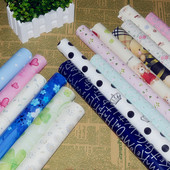 10张生日礼品礼物礼盒包装 纸情人圣诞节清新卡通材料手工包书皮纸