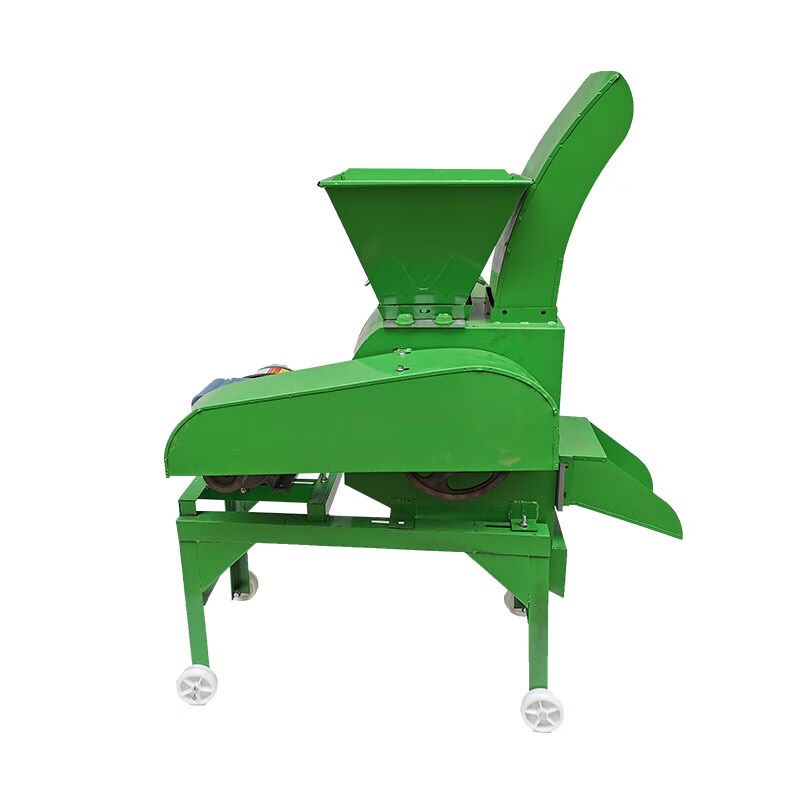 谷胭干湿两用铡草机揉丝一体机小型家用秸秆粉碎机养殖猪牛羊切碎