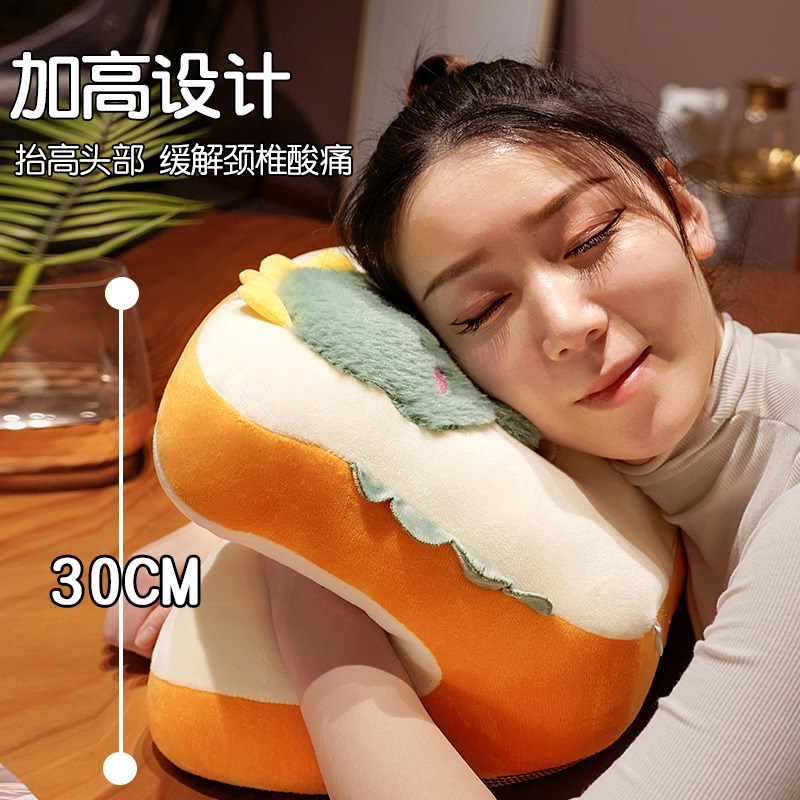 午睡枕小学生趴睡枕护颈枕办公室午休神器睡觉抱枕儿童学生桌上夏