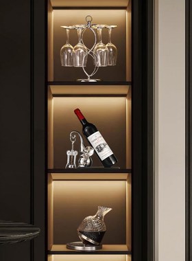 轻奢酒柜摆件组合高级感小众高档套装家居客厅电视柜软装饰品