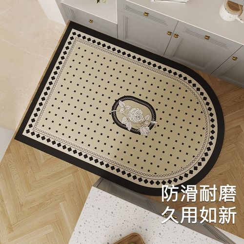 入户门地垫轻奢高级垫子玄关脚垫卧室门口客厅耐脏地毯门垫进门