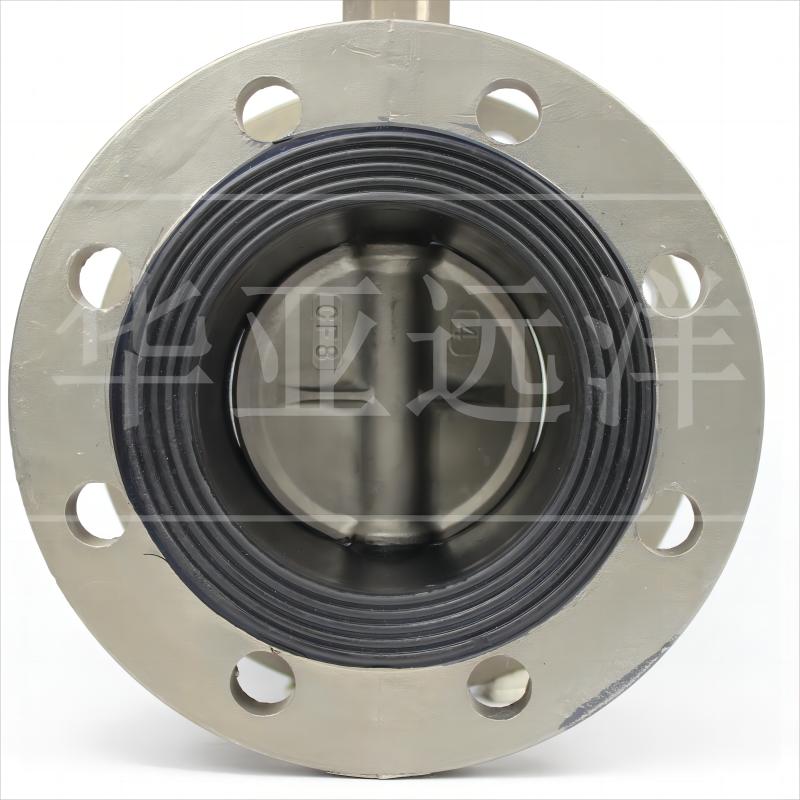 不锈钢法兰涡轮蝶阀D341X-10/16P手动软密封三元乙丙304/316L