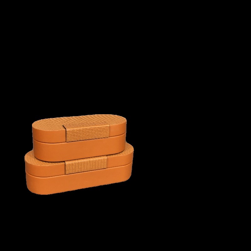 售楼处样板衣帽间收纳首饰盒皮革高端家居软装编织装饰盒卧室摆件