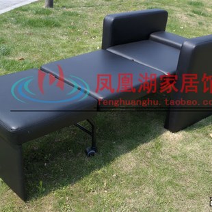 平躺沙发床椅 办公单沙发床 午休椅午睡躺椅床