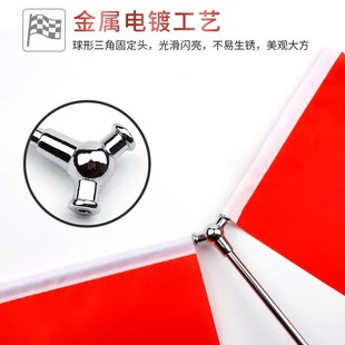 定制水晶国旗党旗小国旗红旗桌面室内桌摆办公室装饰旗子办公桌旗