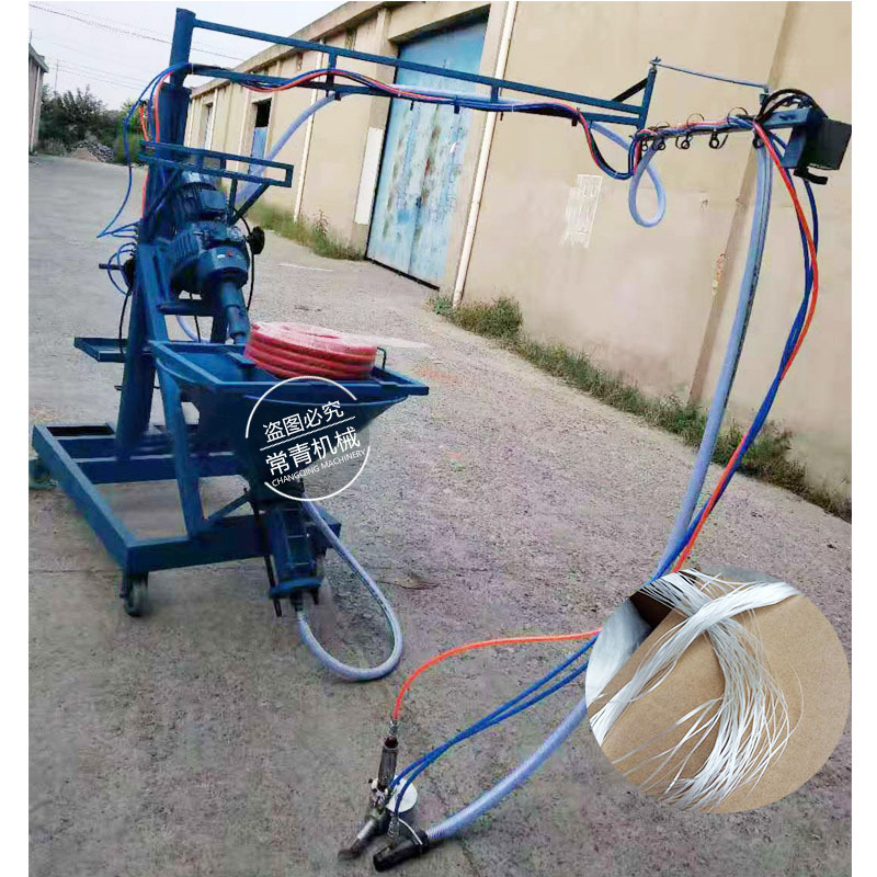 厂家定制螺杆式GRC喷涂机 玻璃纤维丝和水泥混合硬质材料喷浆机