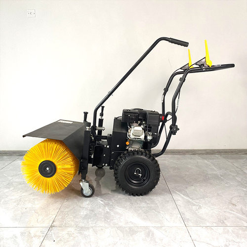 定制扫雪机手推自走式小型多功能汽油机全齿轮滚刷式路政园林除雪