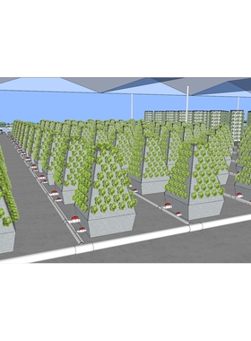 智慧农业设备无土栽培种植鱼菜共生设备水培设备大棚种植架定制