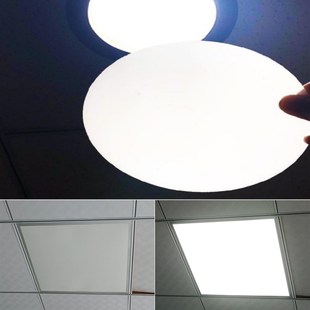 乳白色LED灯光板磨砂灯箱板电梯轿厢透光板吊顶灯扩散板定制尺寸