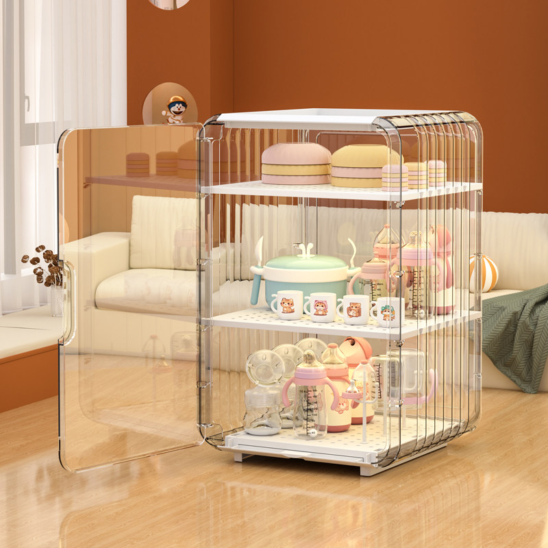 宝宝奶瓶收纳盒餐具清洗工具沥水架置物架防尘储存收纳箱婴儿专用,婴童用品,奶瓶储存盒/奶瓶盒,淘宝优惠券,粉丝福利购,淘宝优惠卷