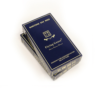 飞雁蓝盒降E调上低音/巴里东萨克斯哨片2.5/3.0号芦苇独立哨片夹