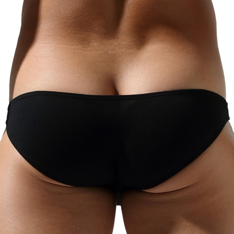 EM男士三角内裤本命龙年红色紧身超低腰性感提臀显大包袋棉质透气