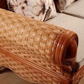 藤沙发组合客厅大户型藤家具藤编双人单人沙发藤制藤椅沙发藤家具