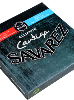 法国萨瓦列斯古典吉他弦碳纤琴弦Savarez 510ARJ混合张力