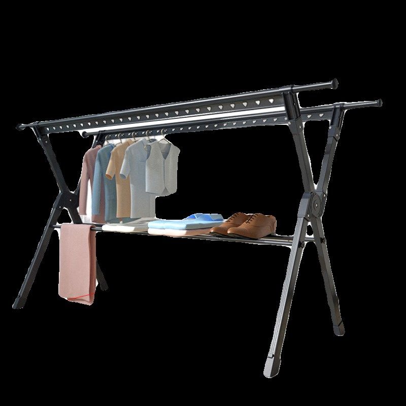 洛港 晾衣架落地折叠室内家用户外阳台移动露台凉晒被子衣服架子,住宅家具,伸缩衣/裤架,淘宝优惠券,粉丝福利购,淘宝优惠卷