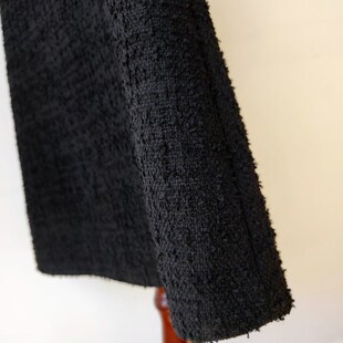 套头气质显瘦遮肚子无袖背心裙黑色高级感宽松短款女春秋连衣裙